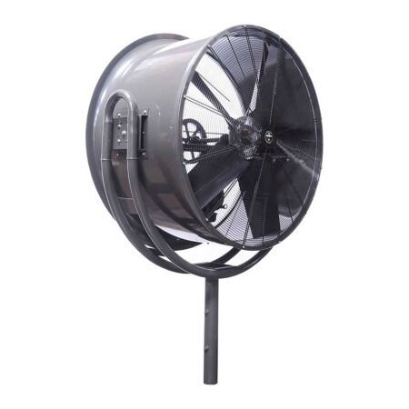 Triangle Engineering 54" High Velocity Blower Fan, 1 Speed, 27900 CFM, 230V, 3 HP, Single Phase HV5418OC-W